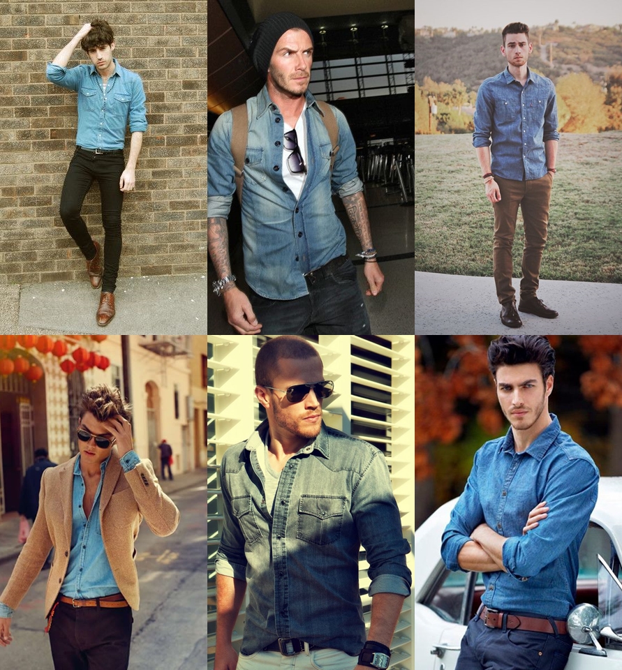 camisa jeans masculina, como usar camisa jeans, alex cursino, blogueiro de moda, digital influencer, moda sem censura, dicas de moda, fashion tips,