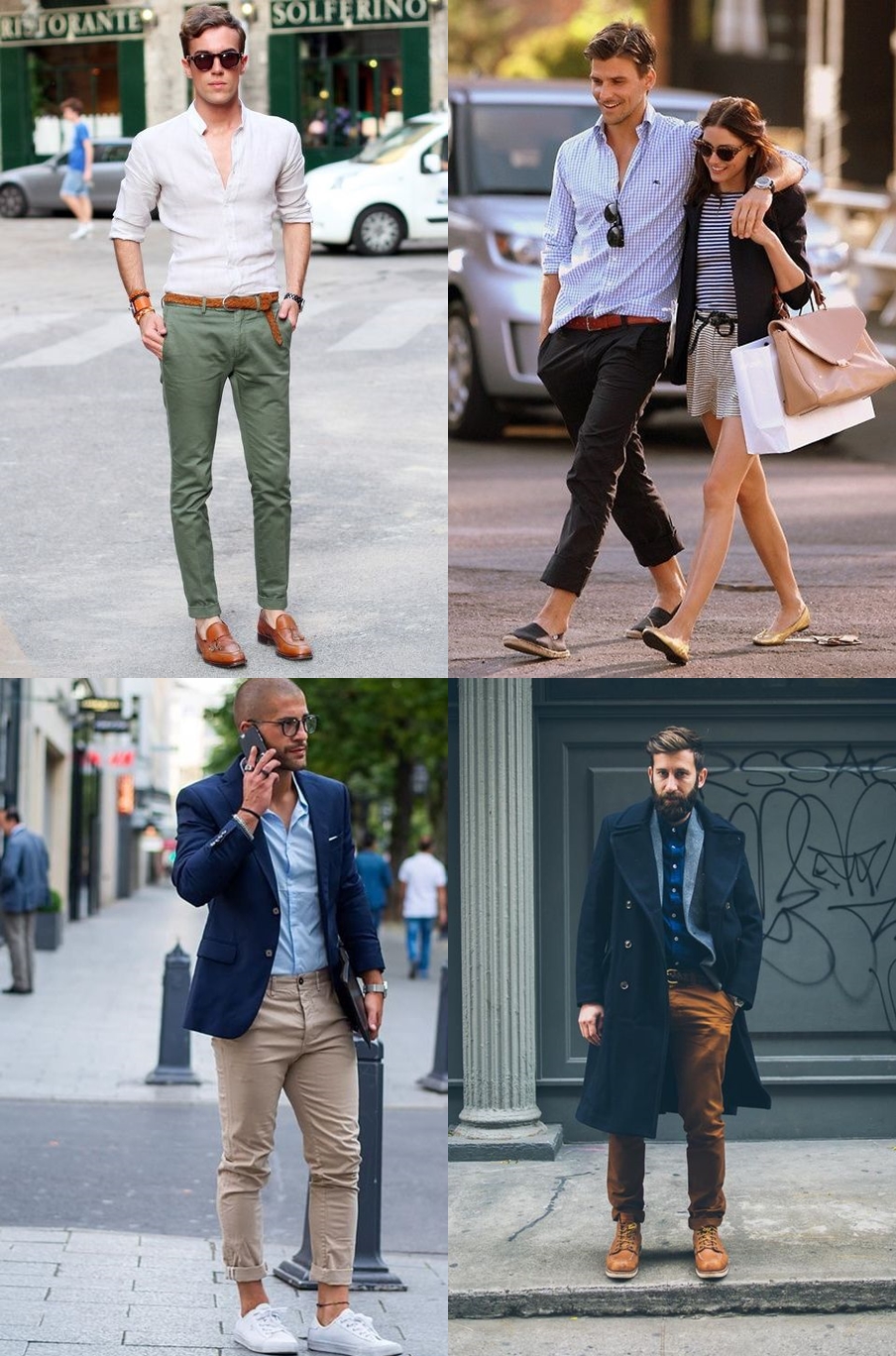 calças da moda para homem