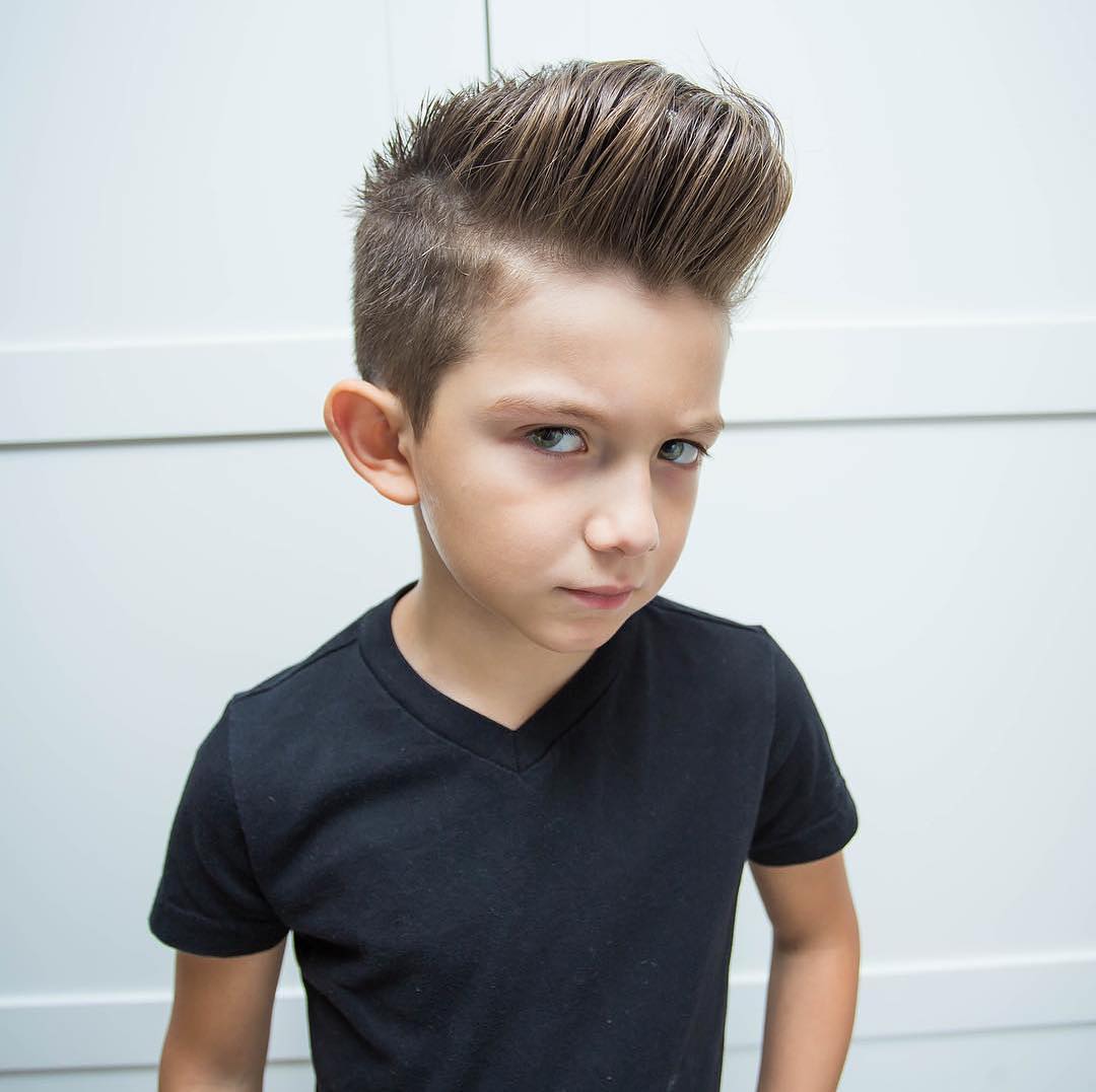 corte de cabelo para menino de 8 anos