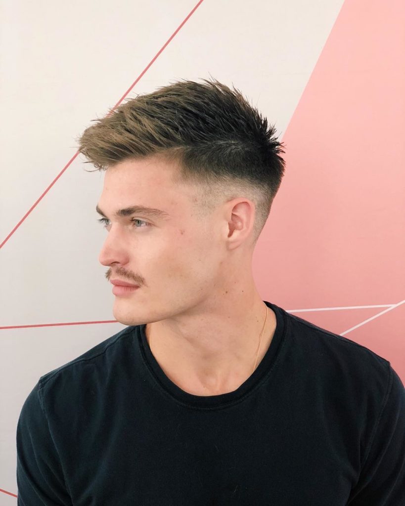 cortes de cabelo masculino liso 2018