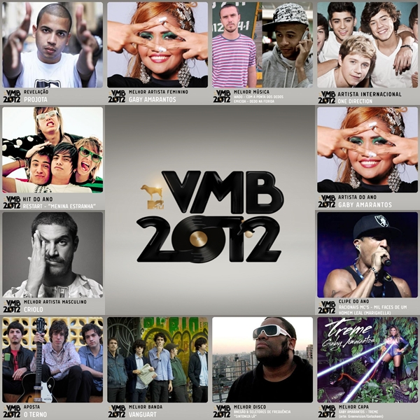 VMB 2012: Veja todos os vencedores
