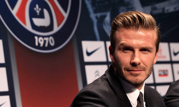 David Beckham é o novo reforço do Paris Saint-Germain