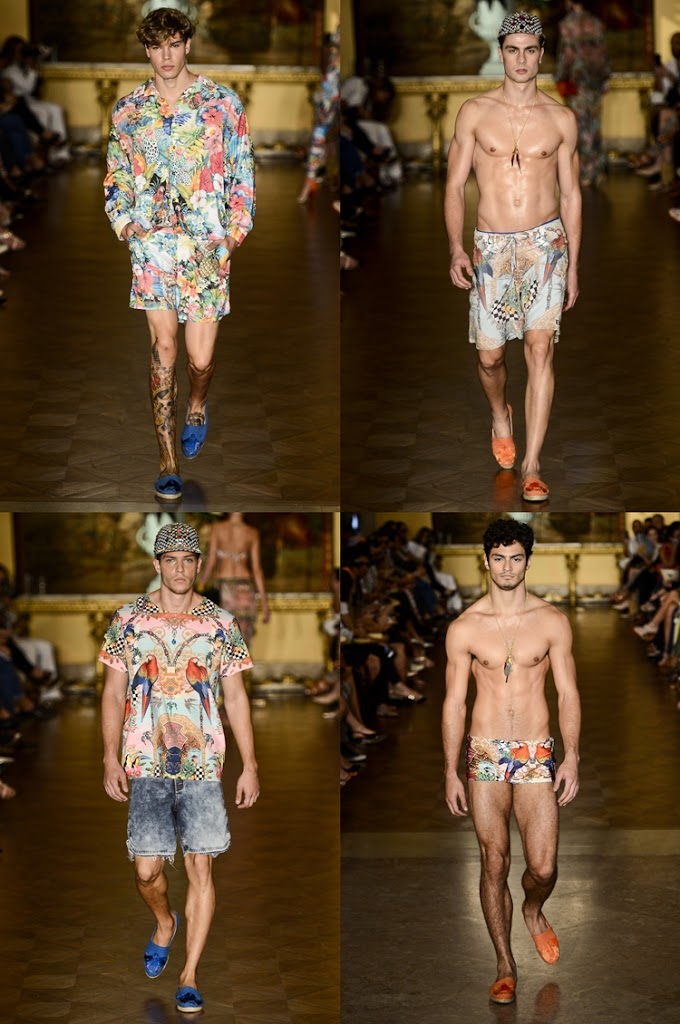 Fashion Rio: Blue Man Verão 2014 Masculino