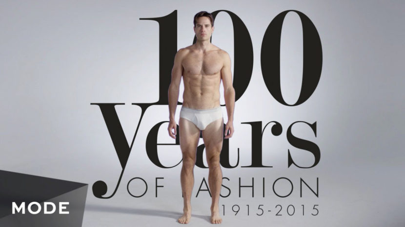 100 anos de moda masculina em menos de 3 minutos