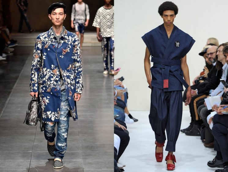 A influência oriental na moda masculina