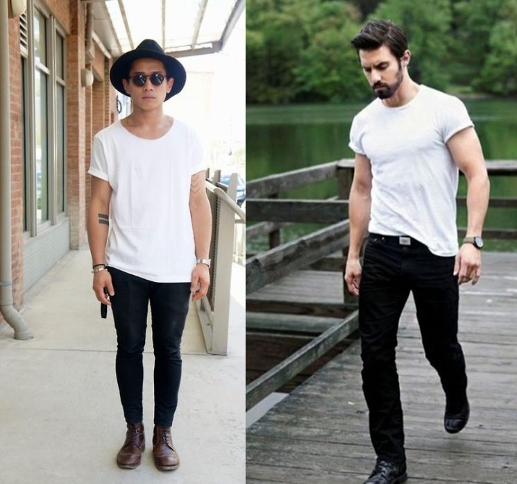 6 formas diferentes de usar camiseta branca