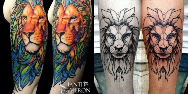 22 tipos de tatuagem de leão para se inspirar