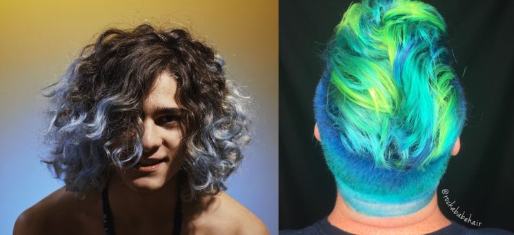 Tendência masculina: cabelo colorido para homens