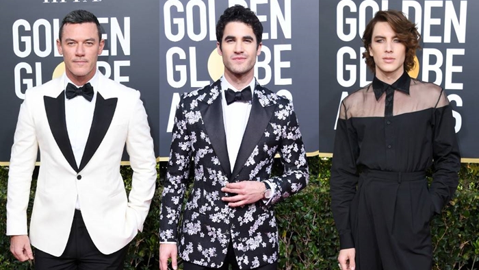 Os looks masculinos do Golden Globes 2019