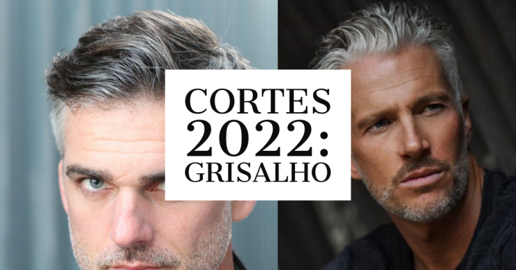 Cabelo Grisalho: cortes de cabelo masculino 2022